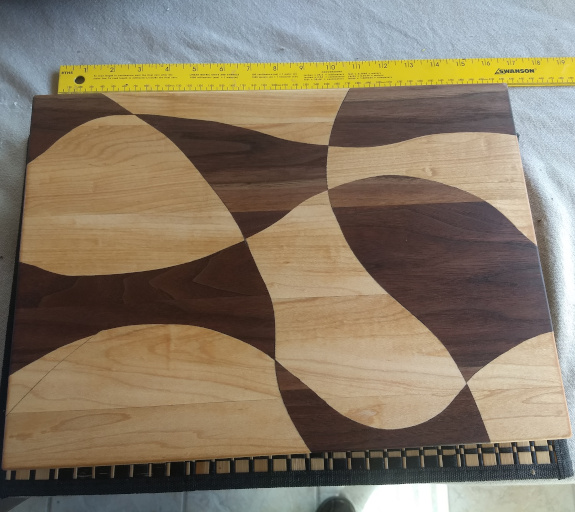Random Pattern Cutting Board